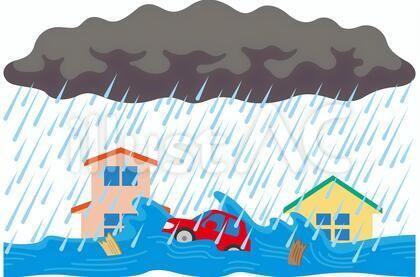 自然災害豪雨洪水水害浸水大雨イラスト.jpeg